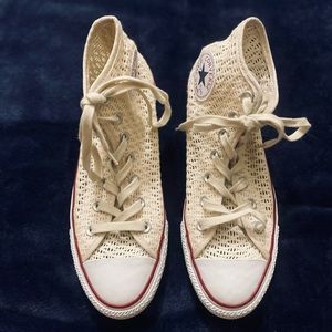 Converse Crochet Mesh Shoes